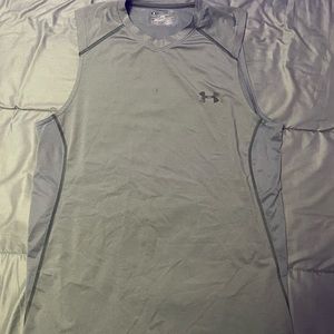 Mens Tank Top • L • Gray • Under Armor